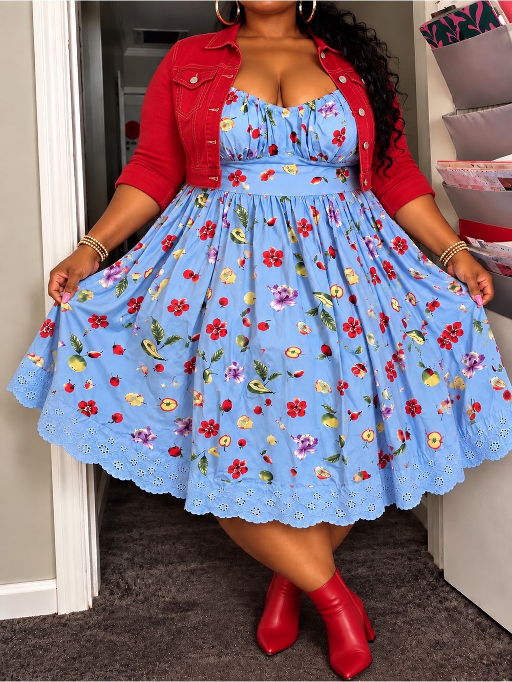Torrid Retro Chic Fit-and-Flare 3X